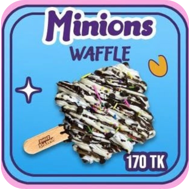 Minions Waffle