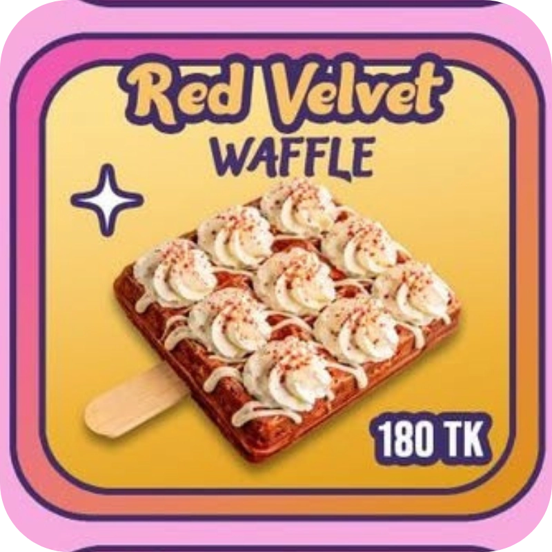 Red Velvet Waffle