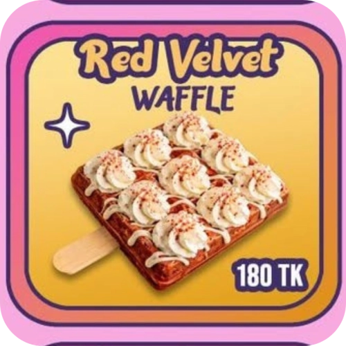 Red Velvet Waffle